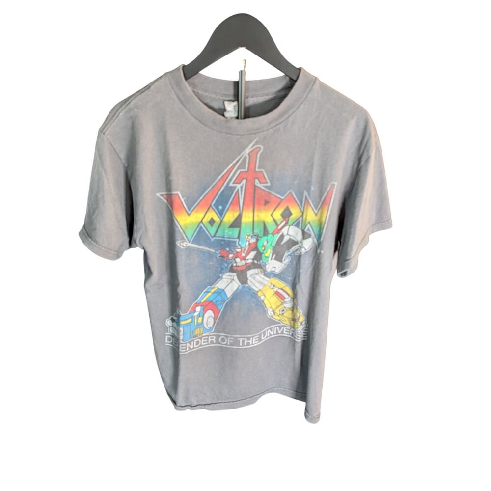 Gildan Voltron Defender of the Universe Graphic T-Shirt Gray Men's M